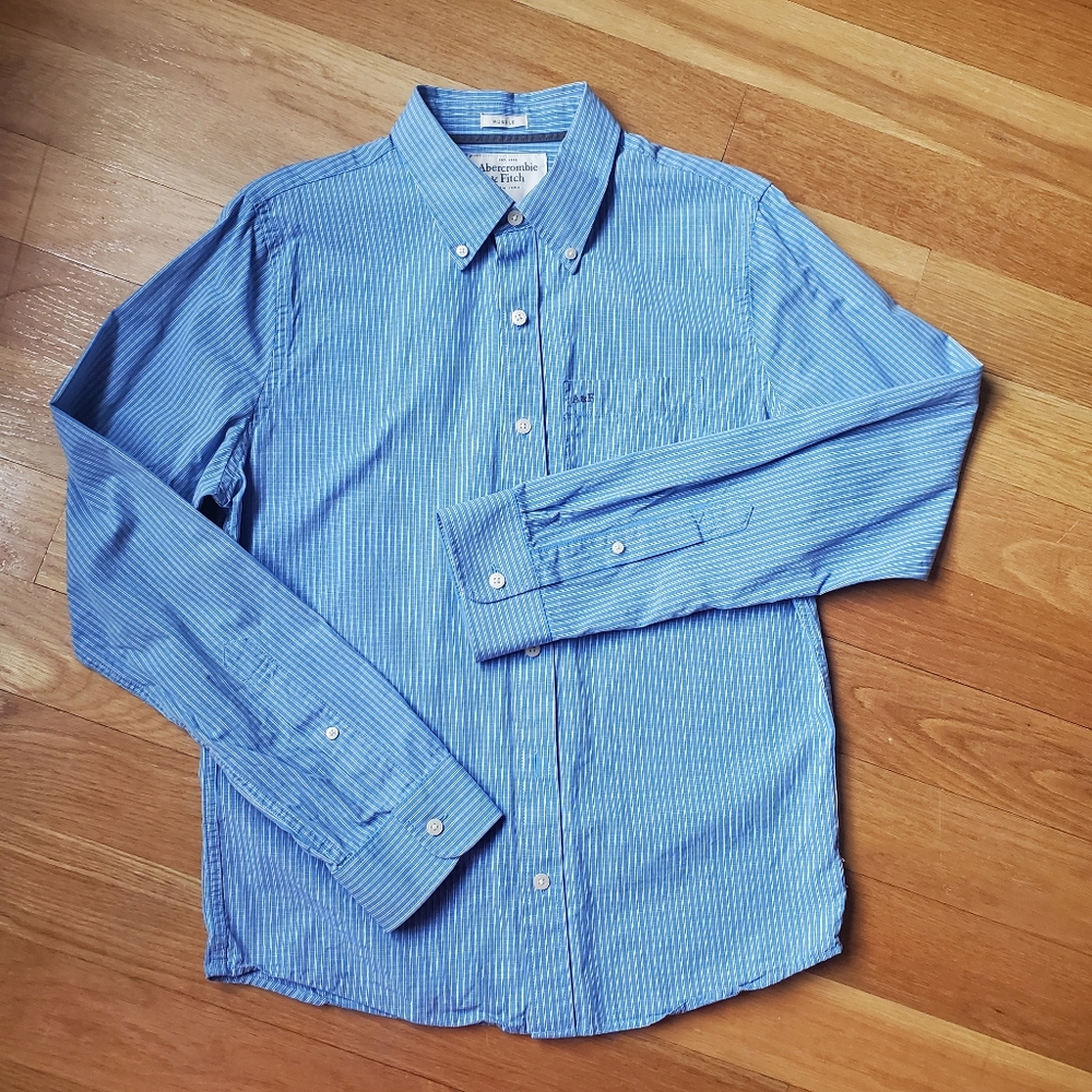 Abercrombie & Fitch muscle fit oxford shirt